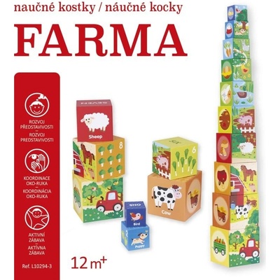 Farma - Naučné kostky