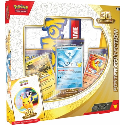 Pokémon TCG 30th Celebration Poster Collection – Hledejceny.cz