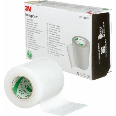 3M Transpore 1,25 cm x 9,1 m, 24 ks