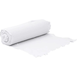 vidaXL Геотекстилна мембрана, бяла, 1 x 50 м, полиестерно влакно (4009852)