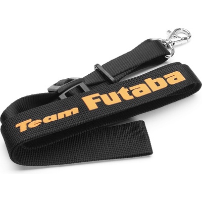 FUTABA Popruh vysielača Futaba Team čierno-oranžový