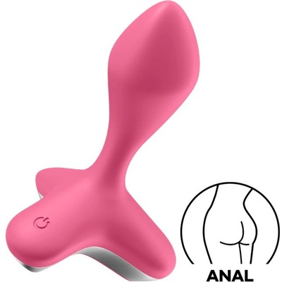 Satisfyer Розов анален разширител с вибрации Satisfyer Game Changer