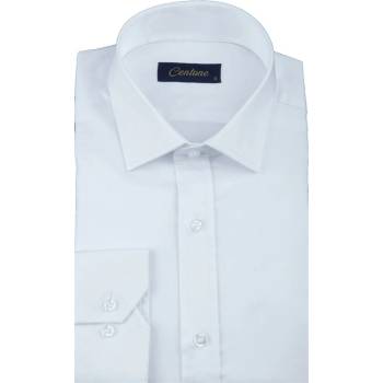 Centone Мъжка риза с дълъг ръкав - Бяла #268413 (268413_Бяло)