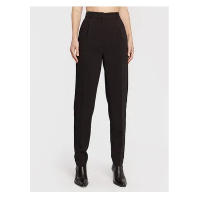 Bruuns Bazaar Текстилни панталони Cindysus BBW2595 Черен Slim Fit (Cindysus BBW2595)