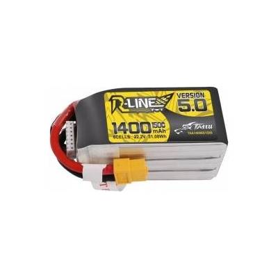 Tattu Battery Tattu R-Line 5.0 1400mAh 22.2V 150C 6S1P XT60