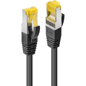Lindy Пач кабел LINDY 47305, S/FTP, Cat. 7, 0.3m, черен (47305)