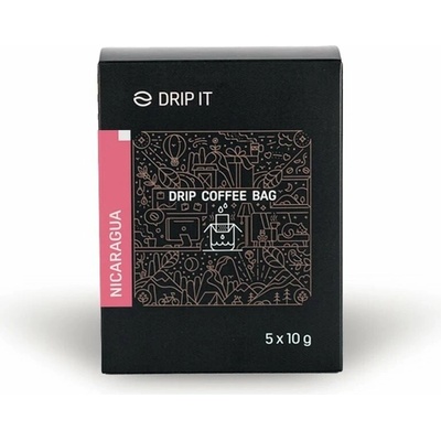 Drip it Káva ve filtru Nicaragua del Rio Coco 5 x 10 g