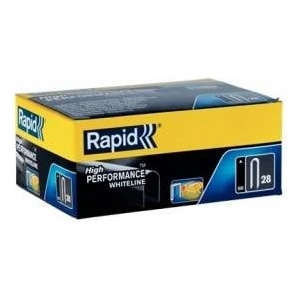 Rapid Staples for cables No. 28/9 DP white /5000pcs. /