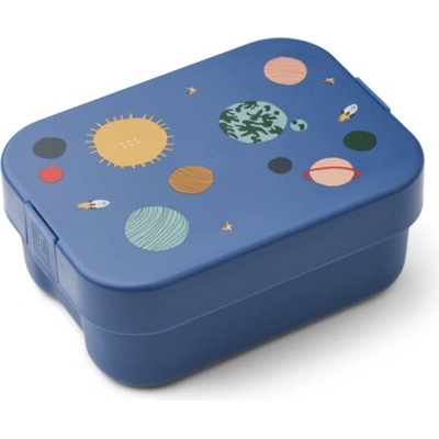 Liewood Desiatový box Kamil Universe Classic Navy