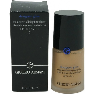 Giorgio Armani Rozjasňující tekutý make-up SPF 15 Designer Glow Radiant Revitalizing Foundation 5 30 ml