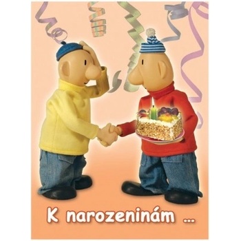 NG 95112 Blahopřání PAM K NAROZENINÁM otevírací, A5 2x165x230