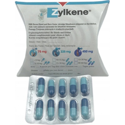 Vetoquinol Zylkene 450 mg pro velké psy 15-60 kg 100 kapslí