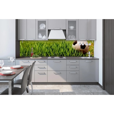 Dimex KI260-038 Samolepící fototapeta do kuchyně Soccer Ball rozměry 260 x 60 cm