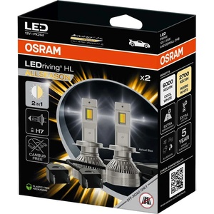 OSRAM LEDriving HL ALLSEASON 2HB H7 45W 2700/6000K