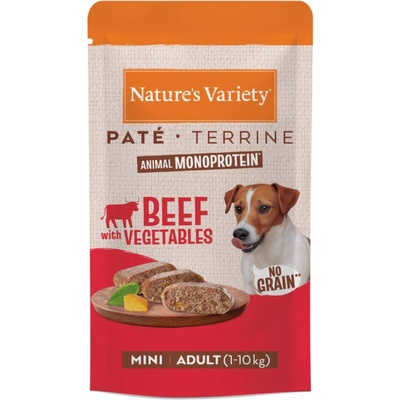 Natures Variety Original Paté No Grain Adult Mini hovězí 8 x 150 g