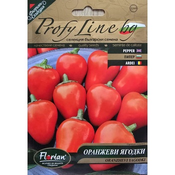Флориан Лют пипер Оранжеви ягодки - нов български сорт