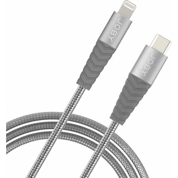 Joby JB01817-BWW USB Lightning - USB-C 2m šedý