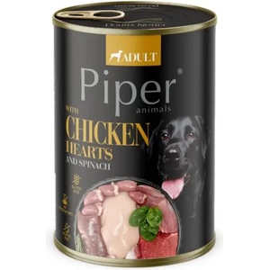 Dolina Noteci Adult Dog - консервирана храна за кучета с пилешки сърца, кафяв ориз и спанак, 400 г