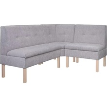 MI-KO Rohová lavice Beata 170 x 130 cm Friga 7111 černá