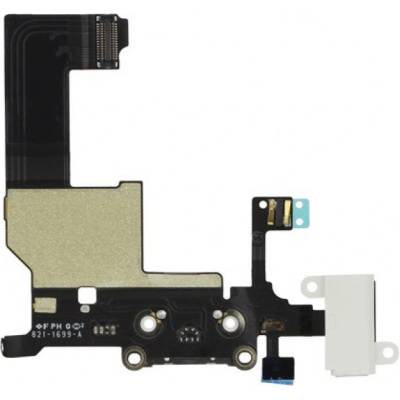 Apple iPhone 5 flex kábel nabijania biely OEM