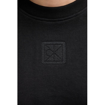 Calvin Klein Суичър Calvin Klein в черно с меланжов десен LV044D203G (LV044D203G)