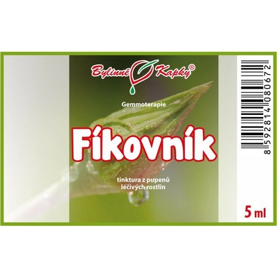 Figovník púčiky gemmoterapie 5 ml