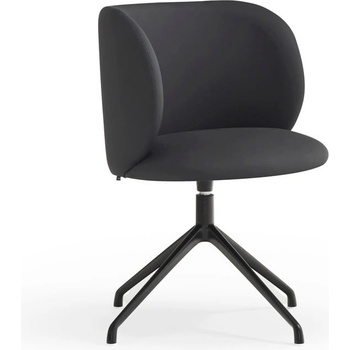 Teulat Черен тапициран трапезен стол Mogi - Teulat (17505_TE)