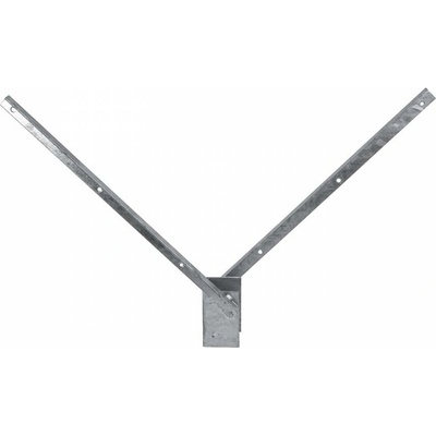 PILECKÝ Bavolet pro sloupek PILOFOR pozinkovaný oboustranný 60 x 60 mm