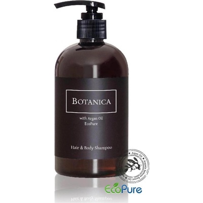 Luxusní hotelový vlasový a tělový šampón pumpička 360 ml Botanica 1ks