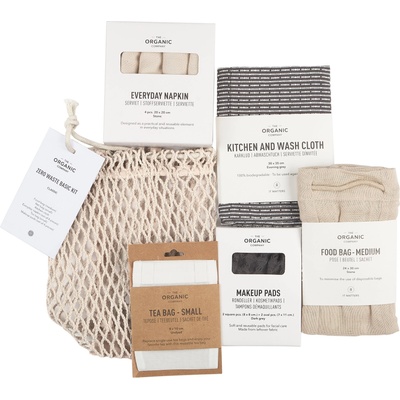 The Organic Company Комплект аксесоари за дома Zero Waste неутрален цвят 6 части (1186-954)