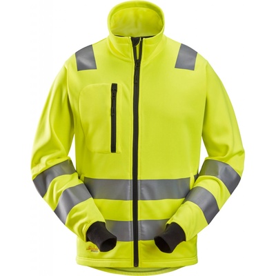 Snickers Workwear Mikina reflexná trieda 2/3 žltá
