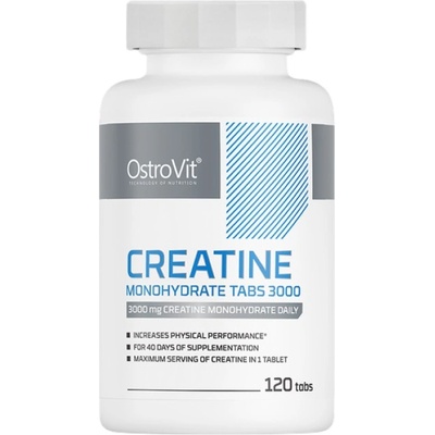 OstroVit Creatine Monohydrate Tabs 3000 [120 Таблетки]