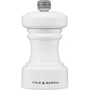 Cole & mason (Англия) Мелничка за пипер COLE & MASON HOXTON - 10.4 см - цвят бял гланц (Cole & Mason H 233064)