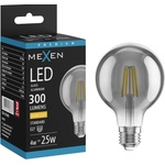 Mexen Vintis LED филаментна крушка E27, G80, 4W, Топло - 2700K, 300 lm, опушен - L155-E27-0427-70 (L155-E27-0427-70)