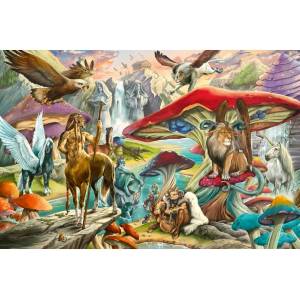 Ravensburger - Puzzle Mushrooms & Myths - 5 000 piese