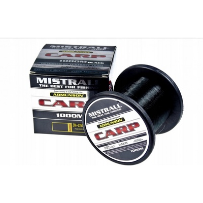 Mistrall Admunson carp black 1000m 0,25mm