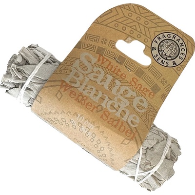 Fragances & Sens Svazek pro vykuřování White sage Šalvěj bílá 10 cm 25 - 30 g – Zboží Dáma