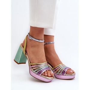 Step in style Дамски сандали с ток модел 196965 Step in style