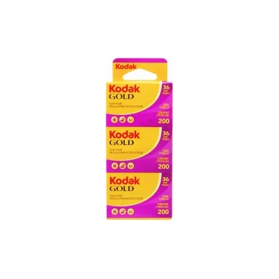 Kodak Цветен негативен филм KODAK Gold 200, 135-36, 3 броя