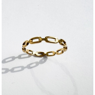 ORNAMENTI Pozlacený prstýnek Chain thin gold prstýnku: 10 2650_10