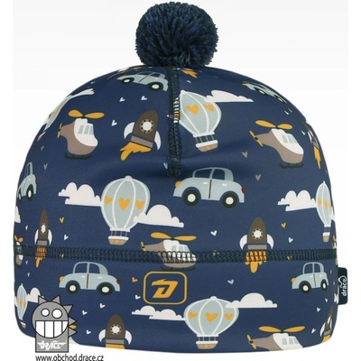 Dráče chlapecká zimní čepice Flavio 145 modrá