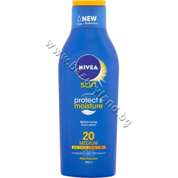 Nivea Лосион Nivea Sun Protect & Moisture SPF 20, p/n NI-80422 - Хидратиращ слънцезащитен лосион (NI-80422)