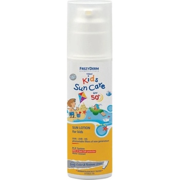 Frezyderm Слънцезащитен лосион за лице и тяло, водоустойчив за деца , Frezyderm Kids Sun Care SPF50+ 150ml