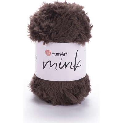 Yarn Art příze Mink 333 hnědá
