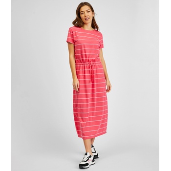 Sam 73 Червена дамска рокля на райета SAM73 Columba Sam 73 | Cherven | ЖЕНИ | S