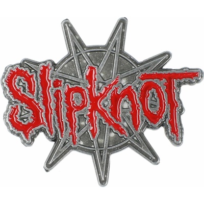 RAZAMATAZ Значка slipknot - 9 pointed star - razamataz - pb075