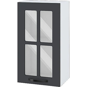 ИРИМ Горен кухненски шкаф Сити БФ-Карбон мат-11-102 40 см