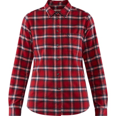 Fjällräven Övik Flannel Shirt W Deep Red – Zbozi.Blesk.cz