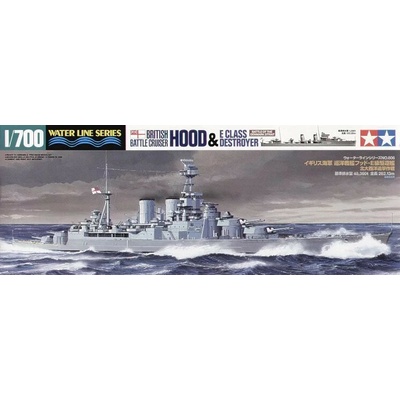 Tamiya HMS Hood & E Class Destroyer Water Line Series 1:700