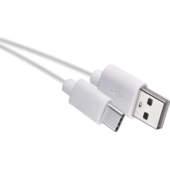 Emos KE1280 USB 2.0 A/M - C/M, 0,2m, bílý